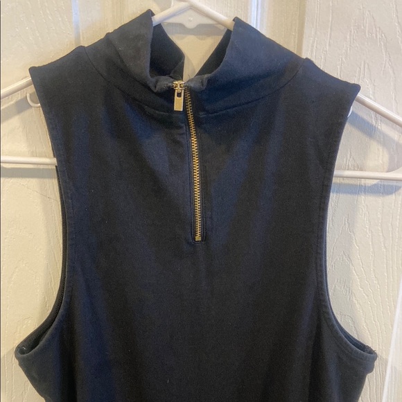 Express Black Mock Neck Sleeveless Women's Tank Size Large - Picture 4 of 4
